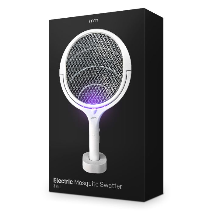 3-in-1 Electric Mosquito Swatter & Lamp Trap