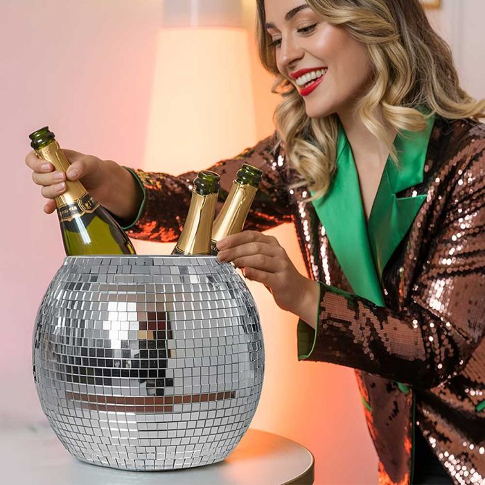 Large Disco Ball Ice Bucket - 11 Litres