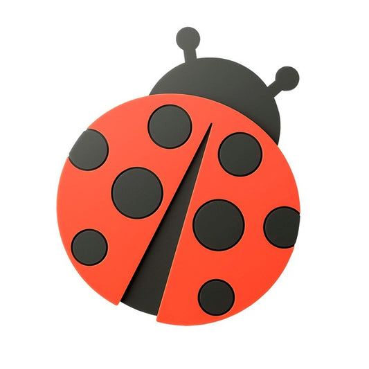Magnetic Ladybug Silicone Trivet