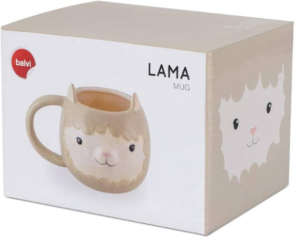 Large Llama Ceramic Coffee Mug - 482ml