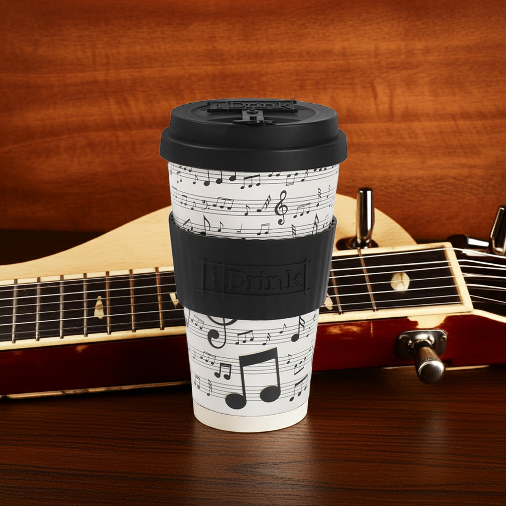 RPET Coffee Cup 435 ml Music