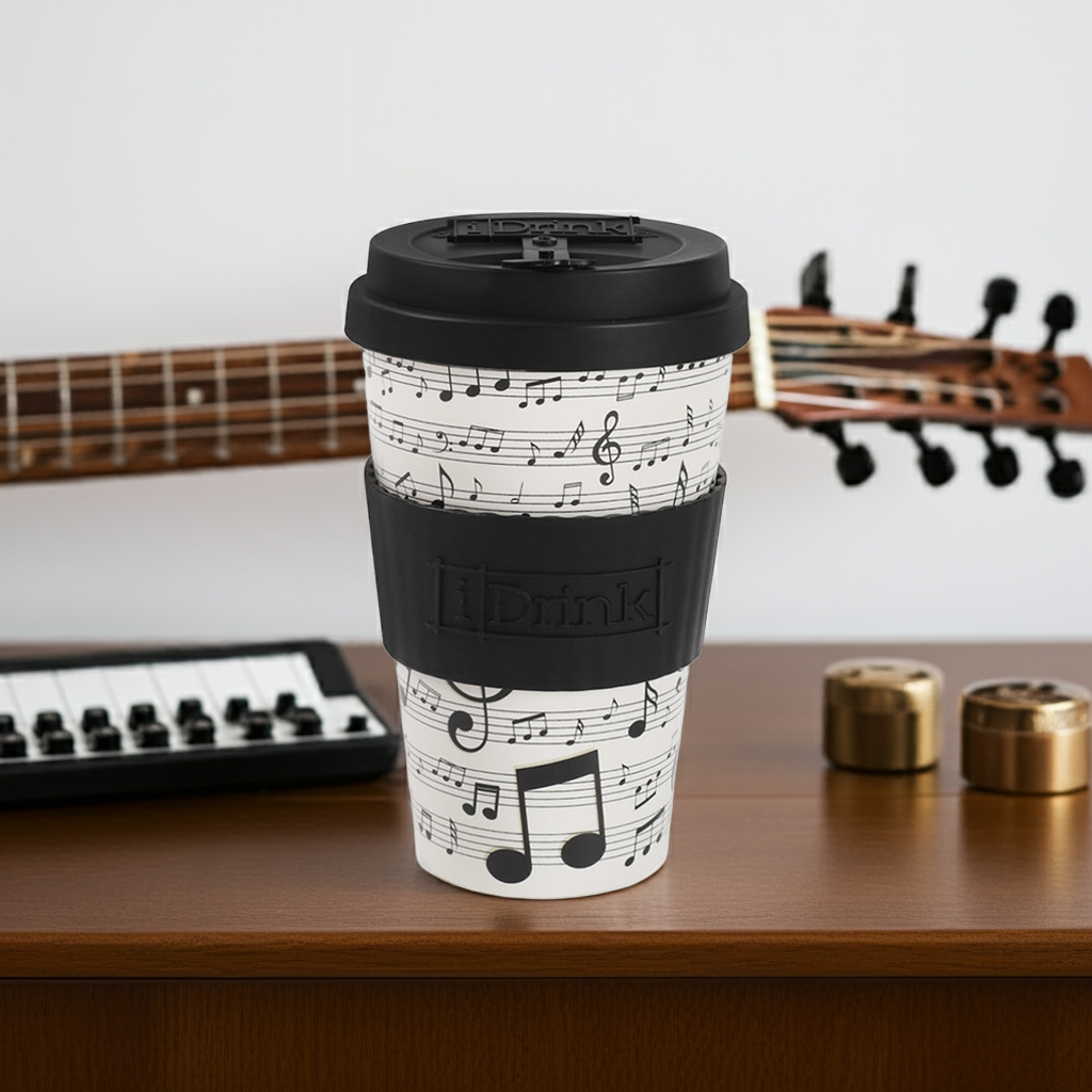 RPET Coffee Cup 435 ml Music