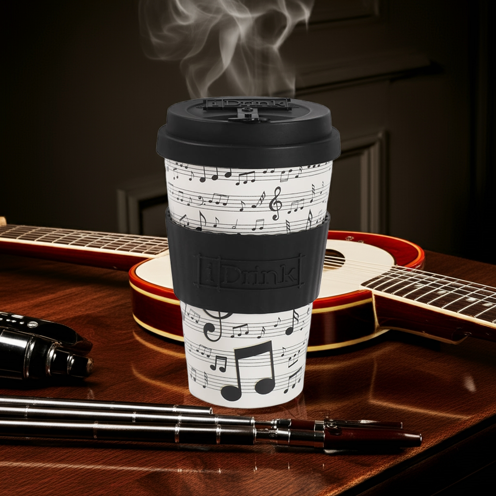 RPET Coffee Cup 435 ml Music