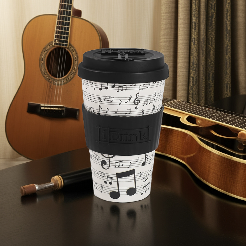 RPET Coffee Cup 435 ml Music