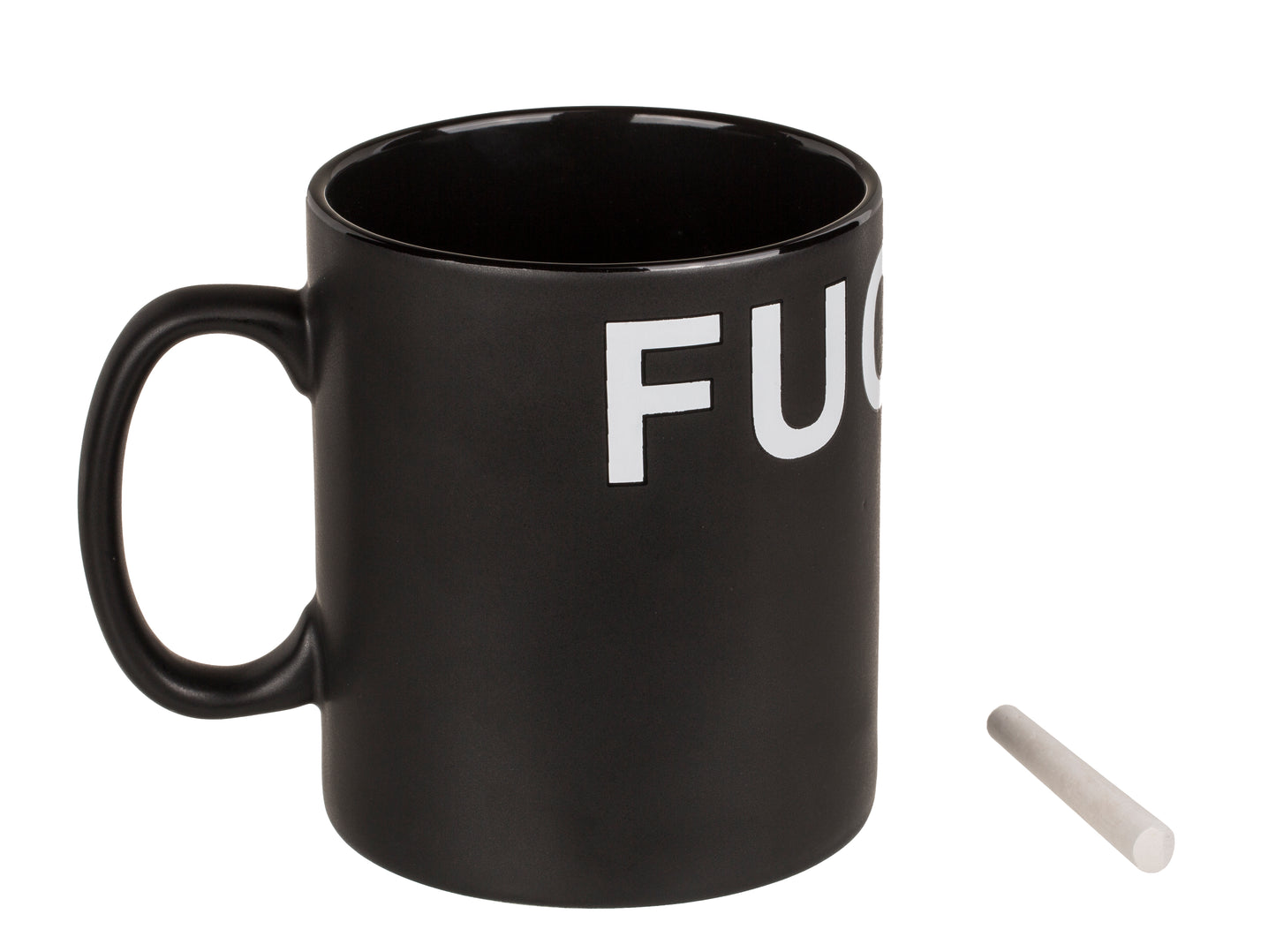 Giant Coffee Mug - F&#k Chalk Board Mug