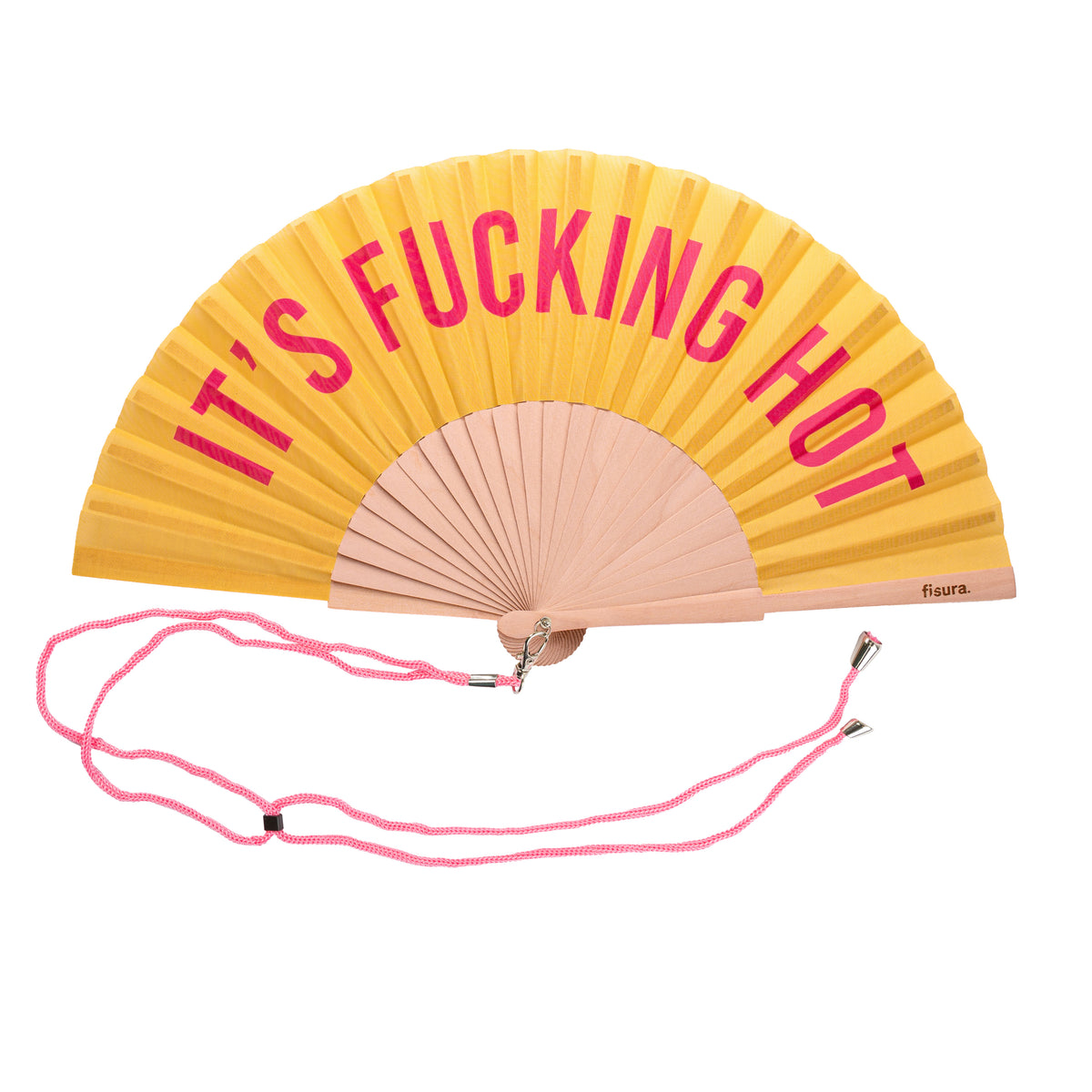 Folding Handheld Wooden Fan