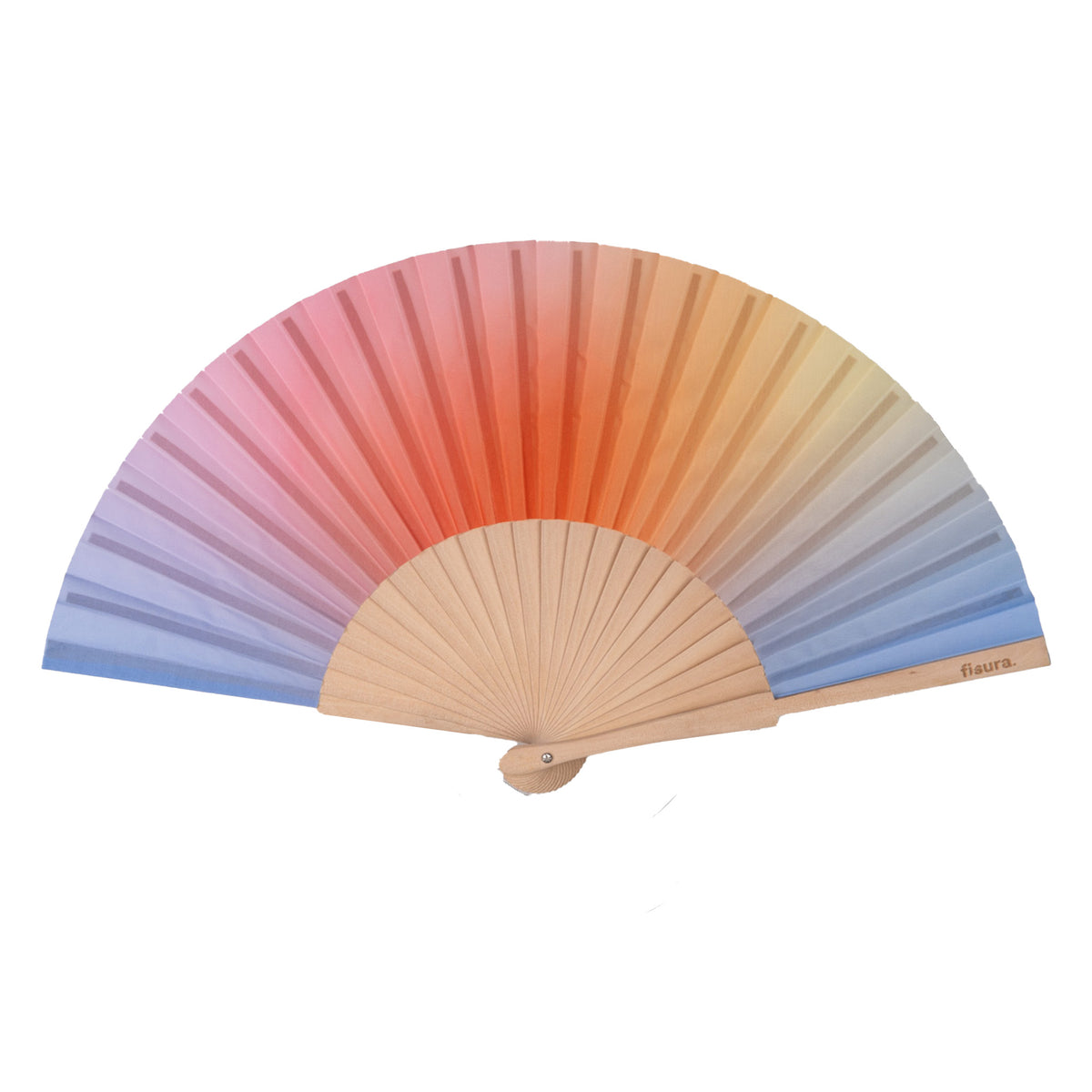 Folding Handheld Wooden Fan