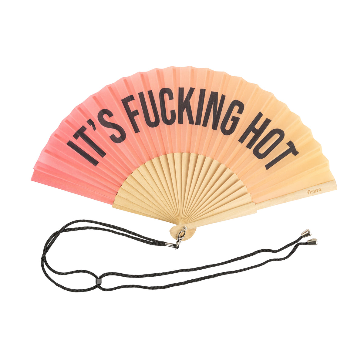 Folding Handheld Wooden Fan
