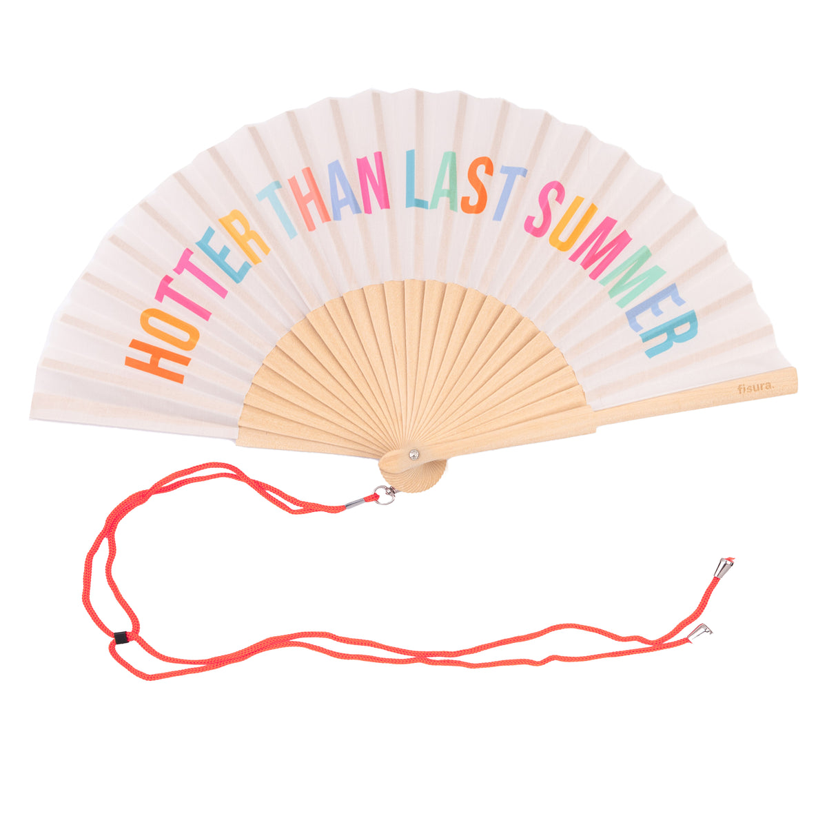 Folding Handheld Wooden Fan