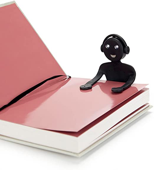 Book Light Android/Robot - Black