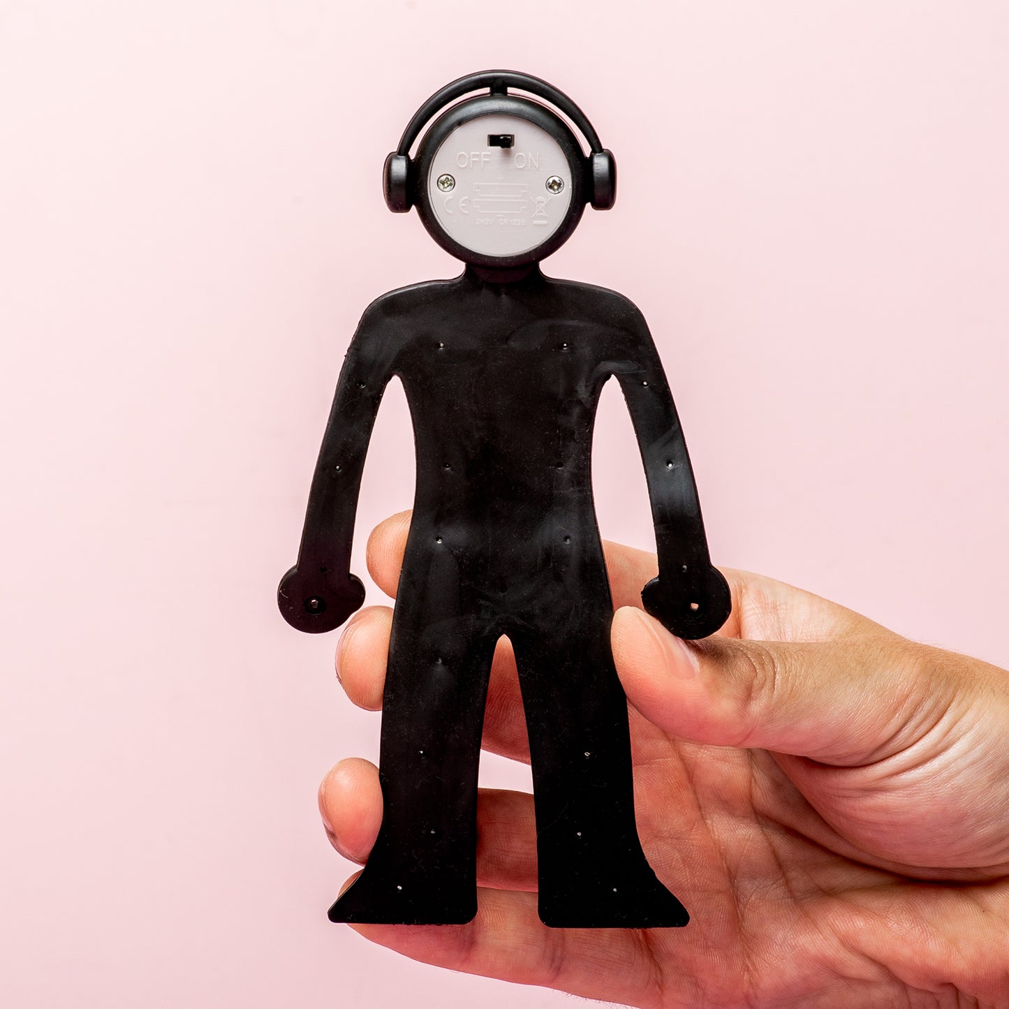 Book Light Android/Robot - Black