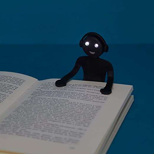 Book Light Android/Robot - Black