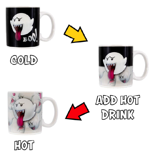 Super Mario™ Boo Heat Changing Mug