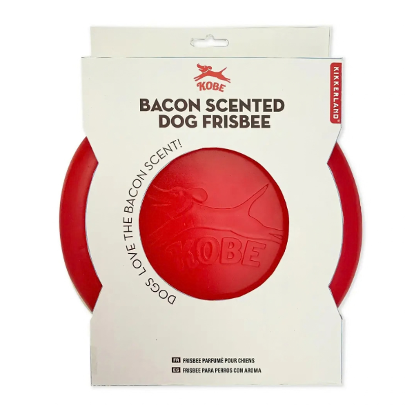 Bacon-Scented Frisbee for Dogs - Flying Disc
