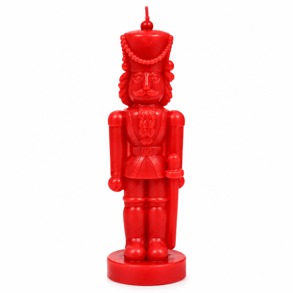 Nutcracker Christmas Candle