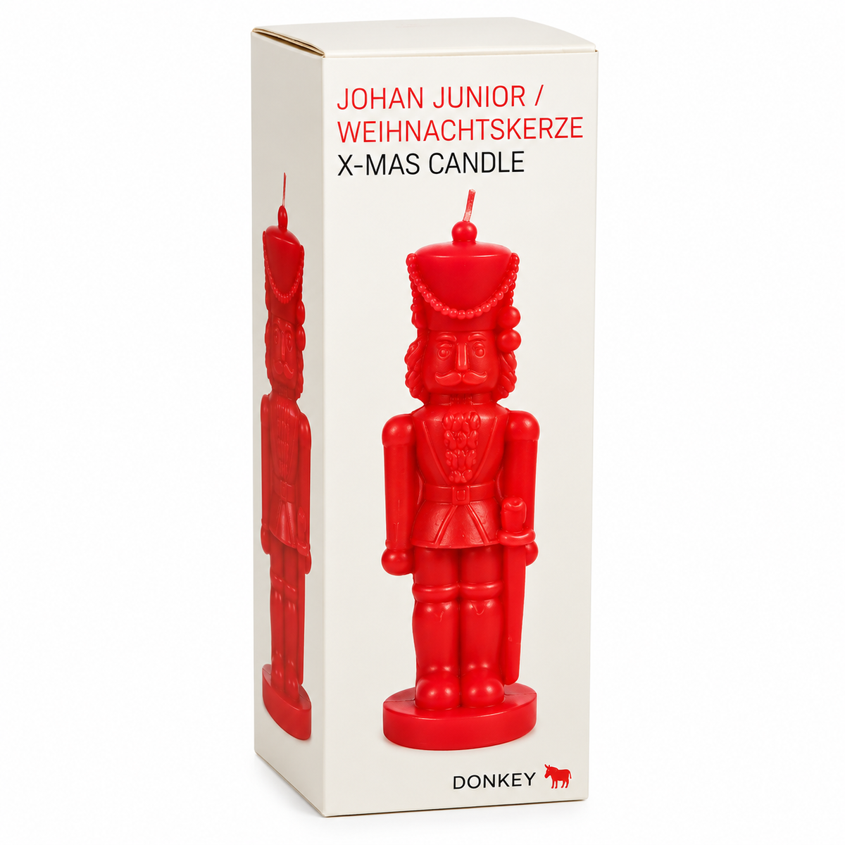 Nutcracker Christmas Candle