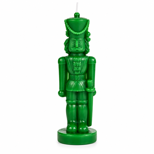 Nutcracker Christmas Candle