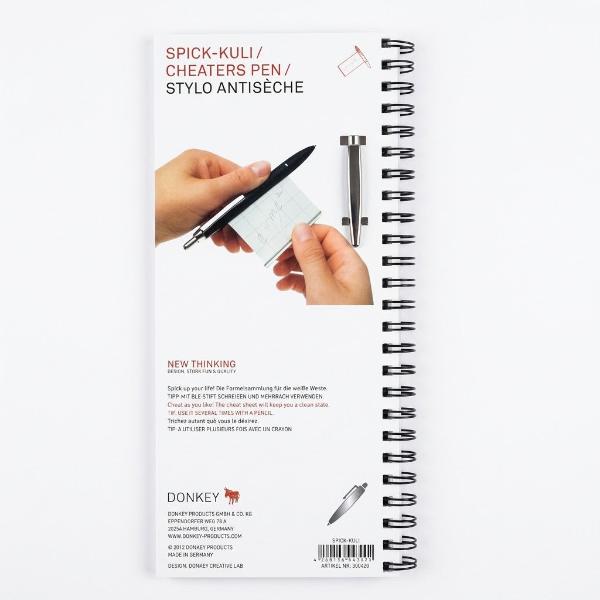 Cheaters Pen - Retractable Ballpoint Pen with Blue Ink