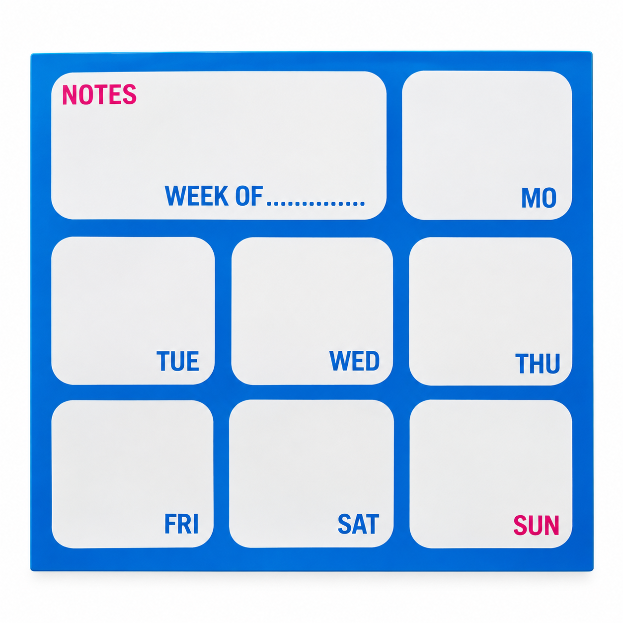 Mega Sticky Notes Notepad – 40 Pages, 30 × 30 cm