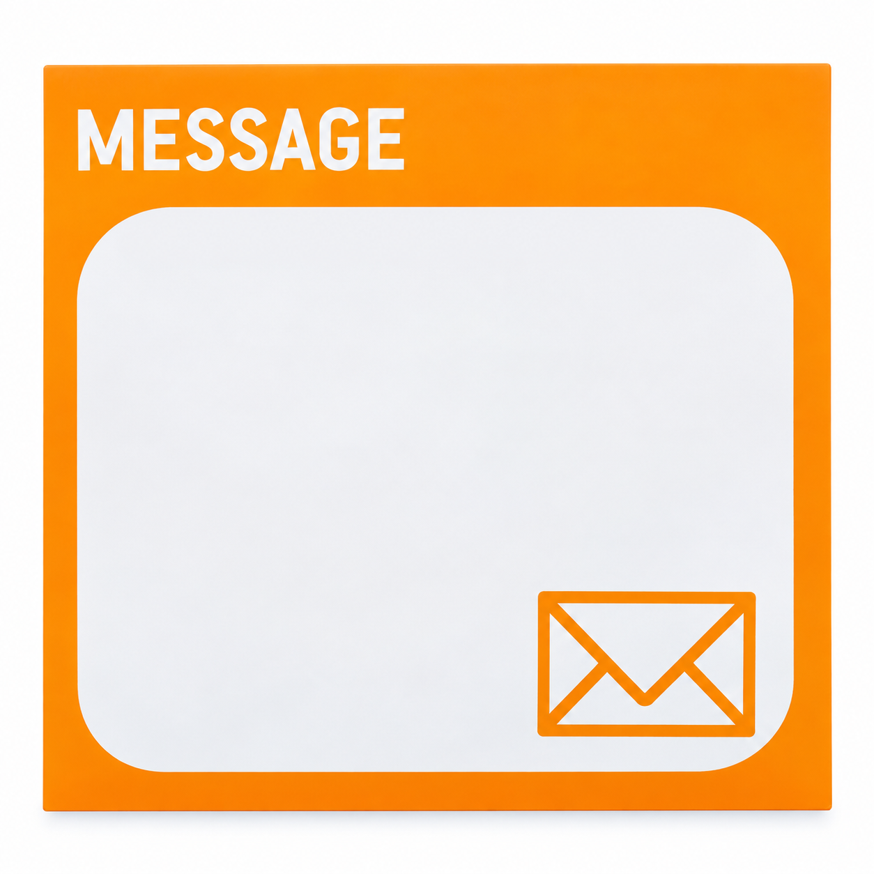 Mega Sticky Notes Notepad – 40 Pages, 30 × 30 cm