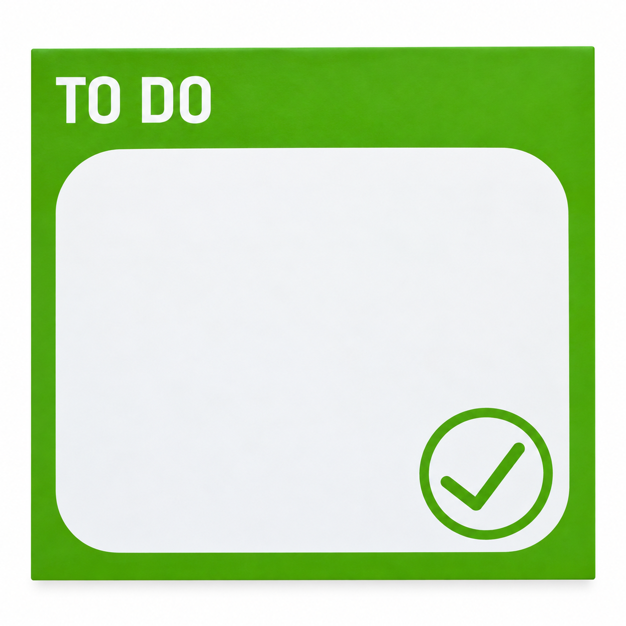 Mega Sticky Notes Notepad – 40 Pages, 30 × 30 cm
