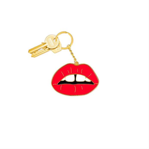 Oversized Lips Keychain