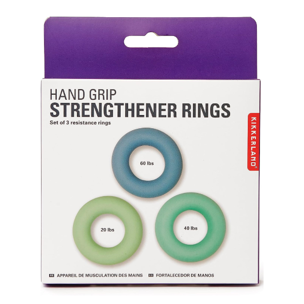 Hand Grip Strengthener Rings – Set of 3 Resistance Rings
