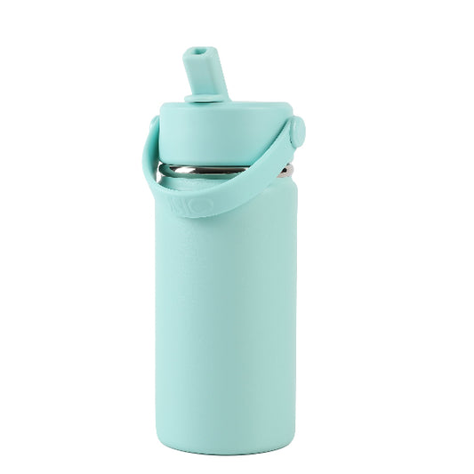 iDrink 400ml Triple-Walled Insulated Bottle with Pop-Up Straw