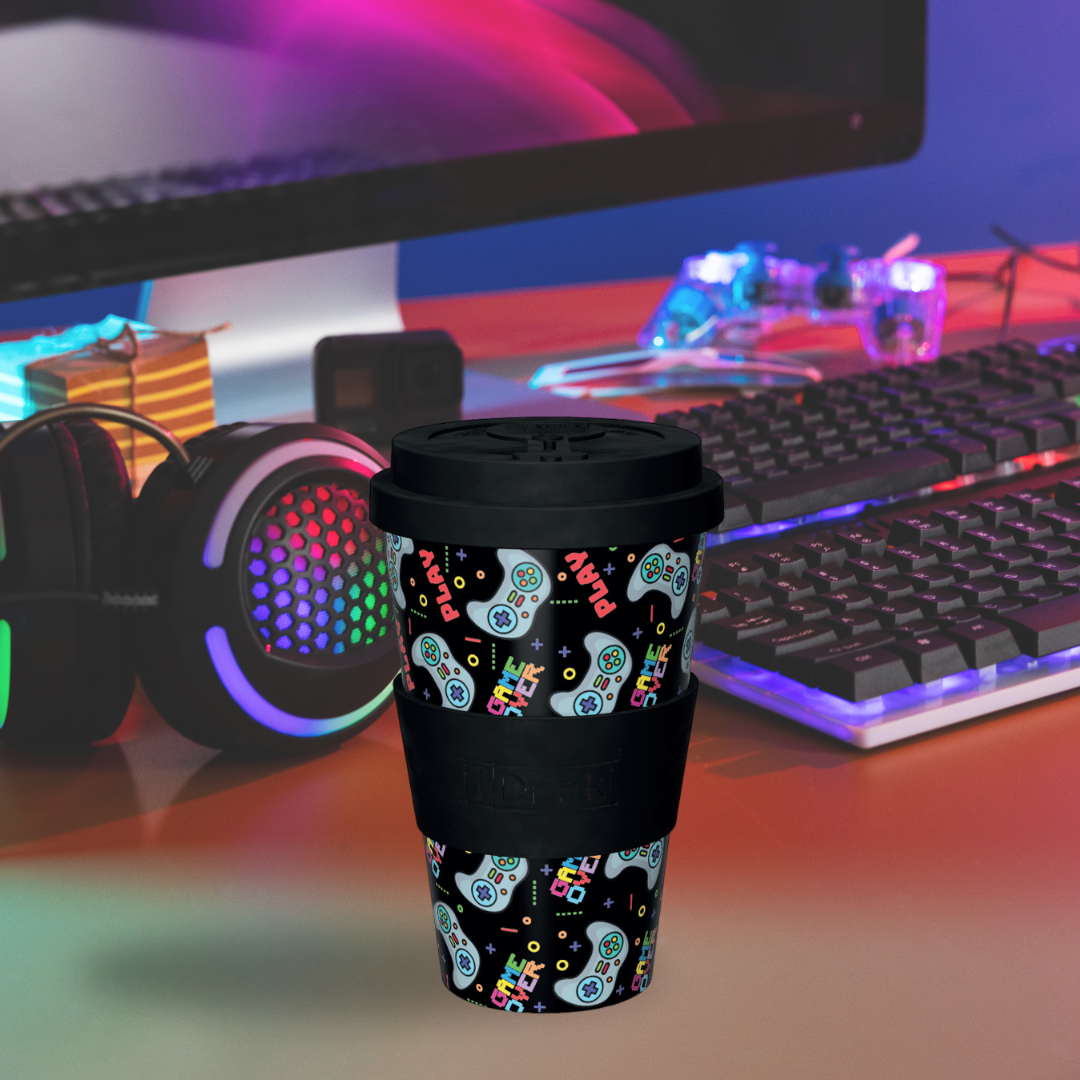 RPET Coffee Cup 435 ml Let's Play
