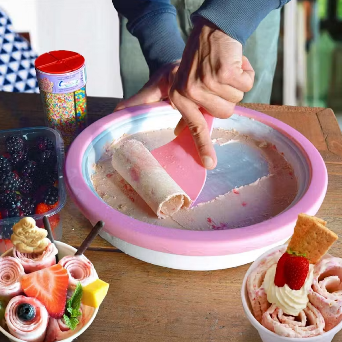 Ice Cream Rolling Pan
