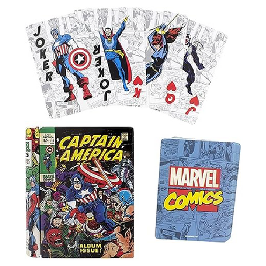 Marvel Comic Book Playing Cards