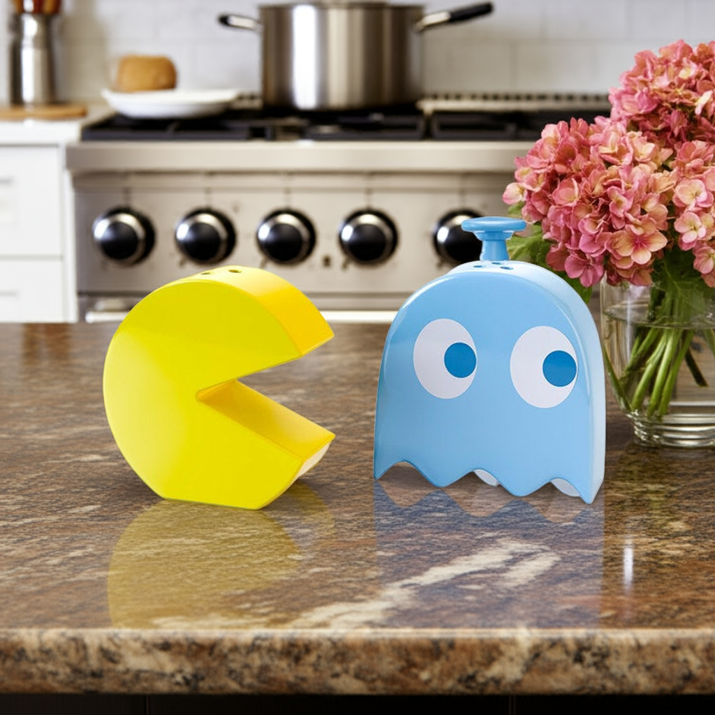 Pac-Man Salt and Pepper Set