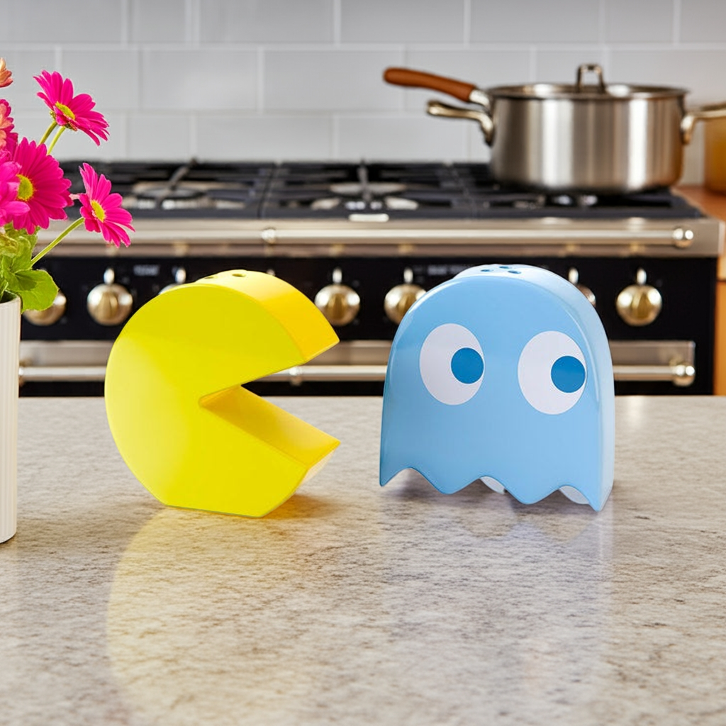 Pac-Man Salt and Pepper Set