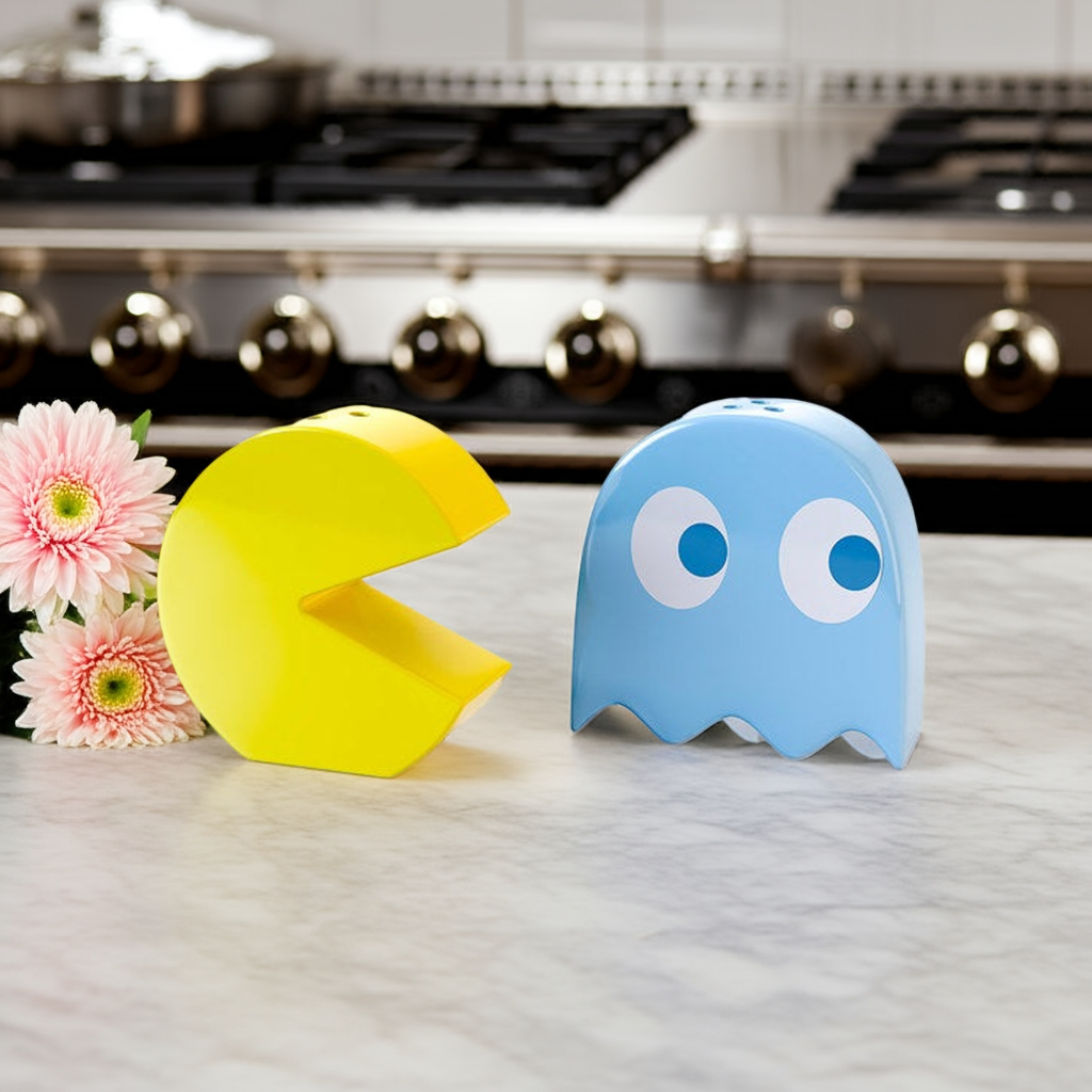 Pac-Man Salt and Pepper Set