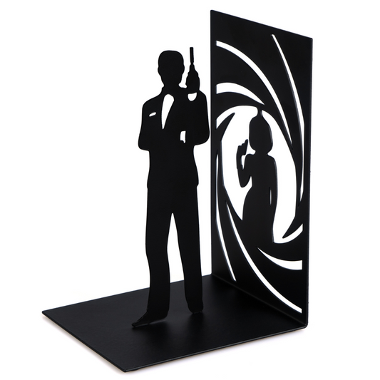 Bookend - Secret Agent - Black