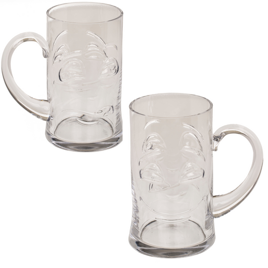 Before & After 500ml Beer Mug - Beer Glass