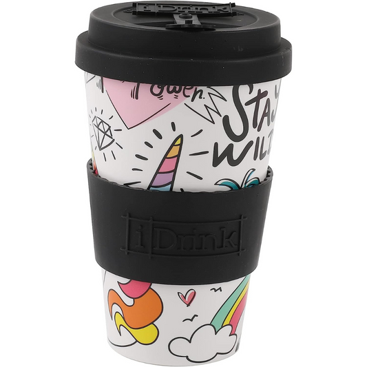 RPET Coffee Cup 435 ml UNICORN