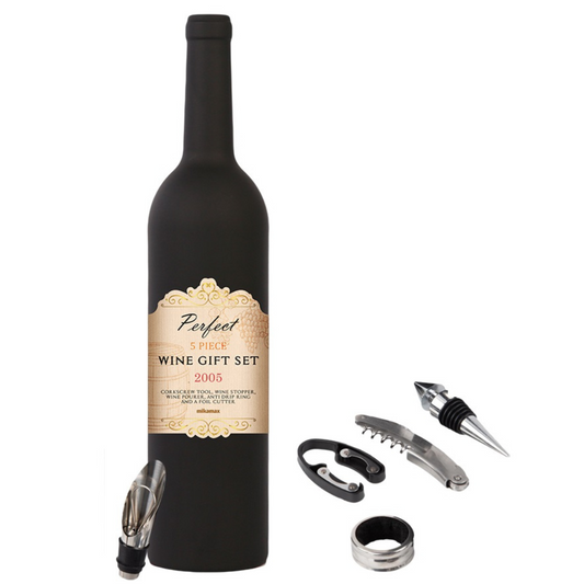 Large 5-in-1 Wine Tools Gift Set