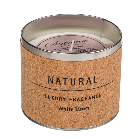 White scented candle