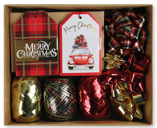Christmas Gift Tag & Ribbon Accessory Sets