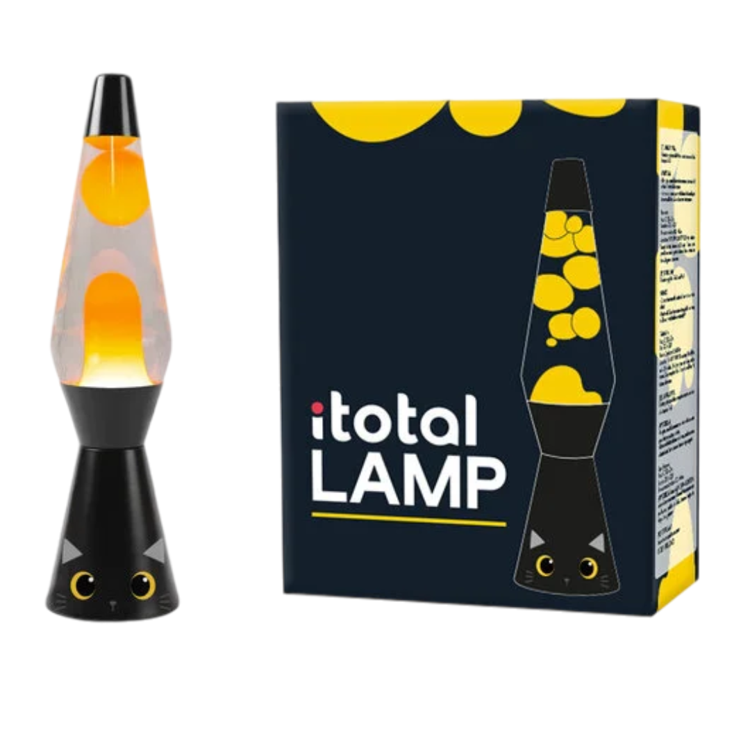 Bullet Lava Lamp 36 cm Black Cat
