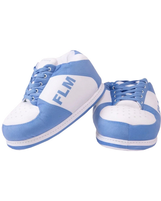 Giant Sneaker Slippers - Hawkis - Blue & White - Unisex - One Size