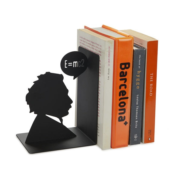 Bookend - Einstein- Black