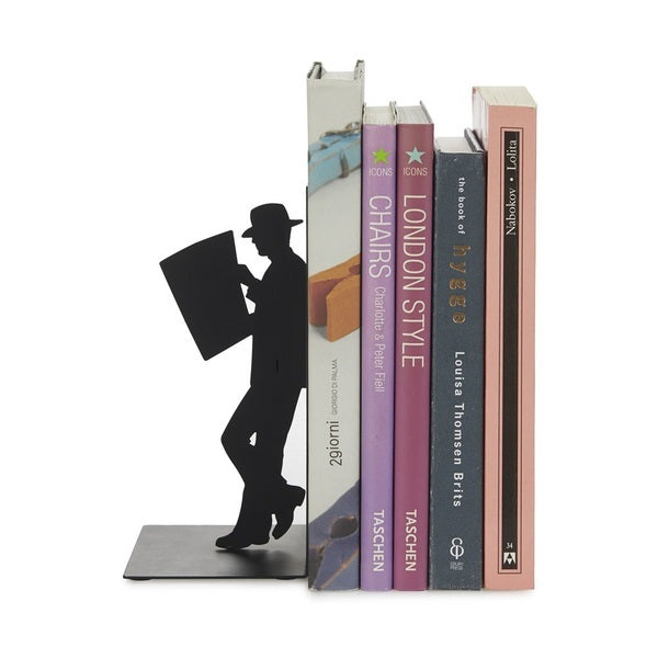 Bookend The Reader black