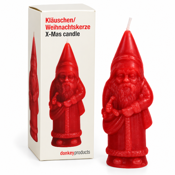 Mini Santa Claus Christmas Candle