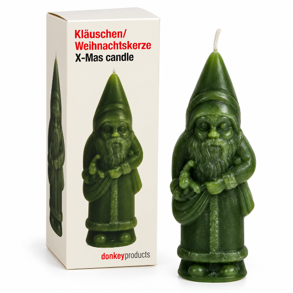 Mini Santa Claus Christmas Candle