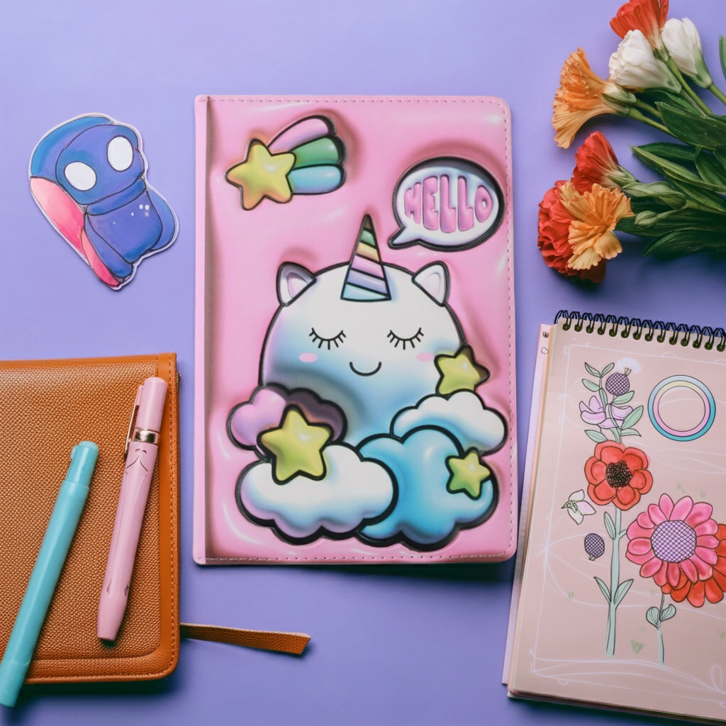 3D Notebook UNICORN