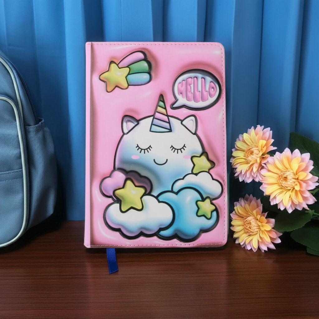 3D Notebook UNICORN