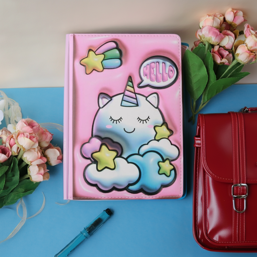 3D Notebook UNICORN