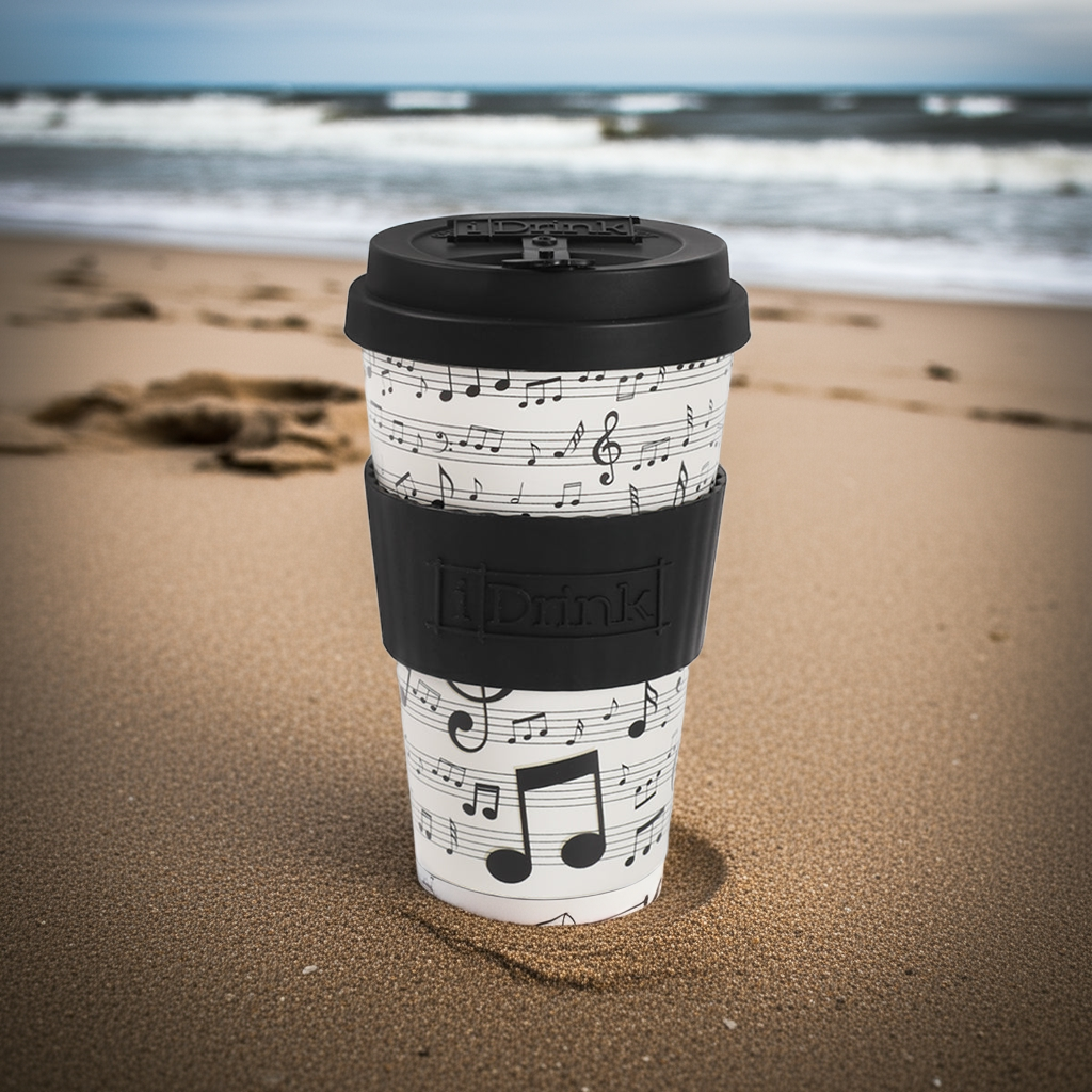 RPET Coffee Cup 435 ml Music